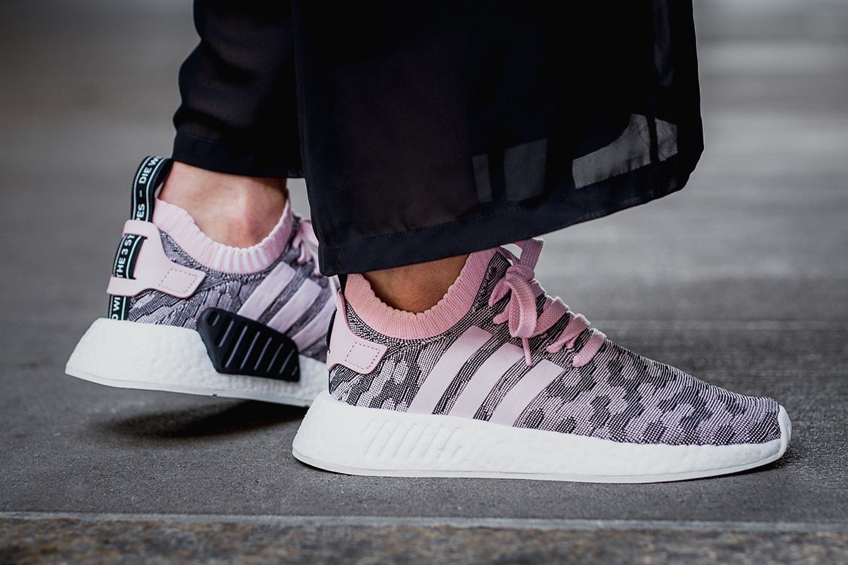 adidas NMD R2 Wonder Pink Black (Women's)
