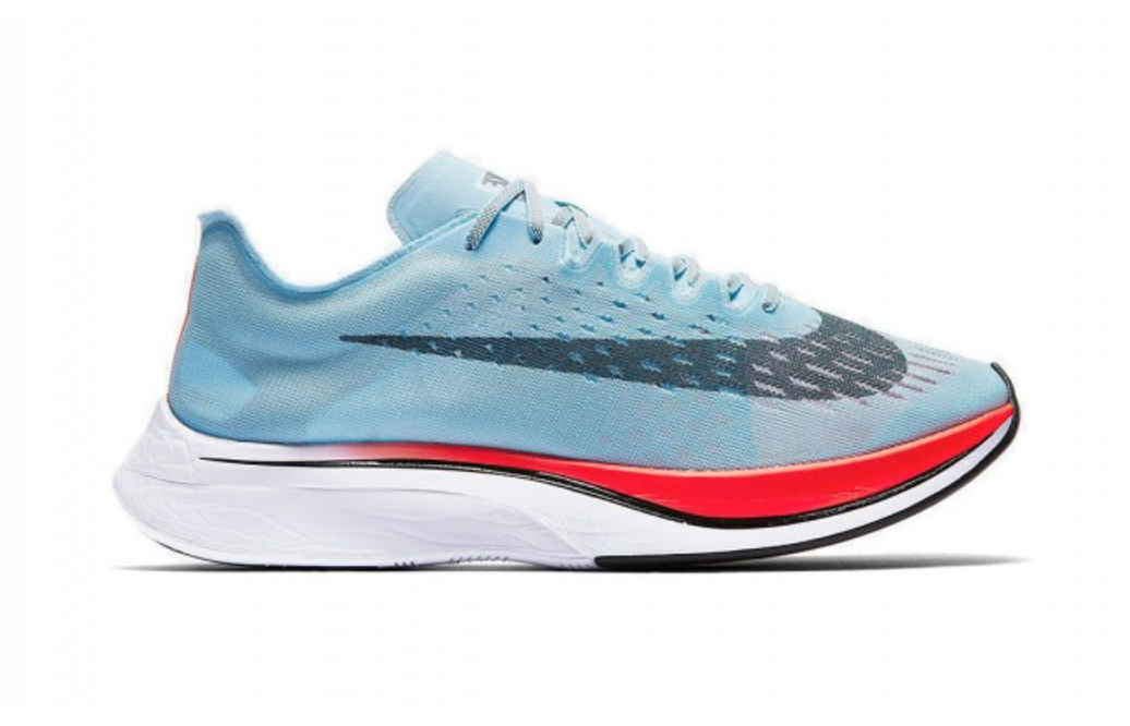 Now Available Nike Zoom Vaporfly 4 Ice Blue Sneaker Shouts