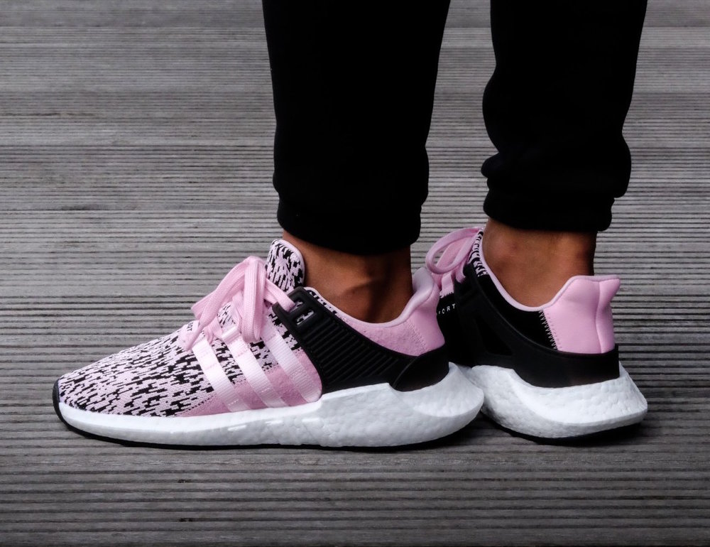 Directly Inspection Successful On Sale: adidas EQT Support 93/17 Boost "Pink Glitch" — Sneaker Shouts