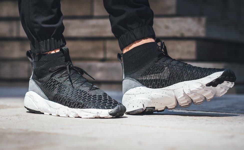 Nike Air Footscape Flyknit "Black/Grey" Retail — Shouts