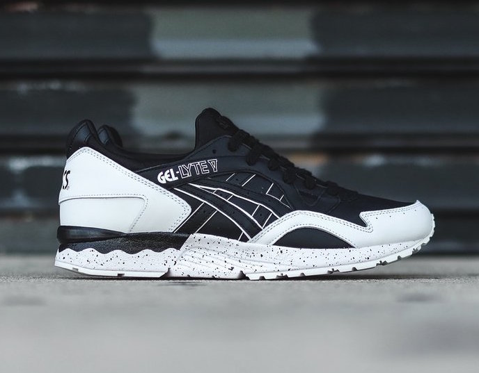 asics gel lyte v black and white