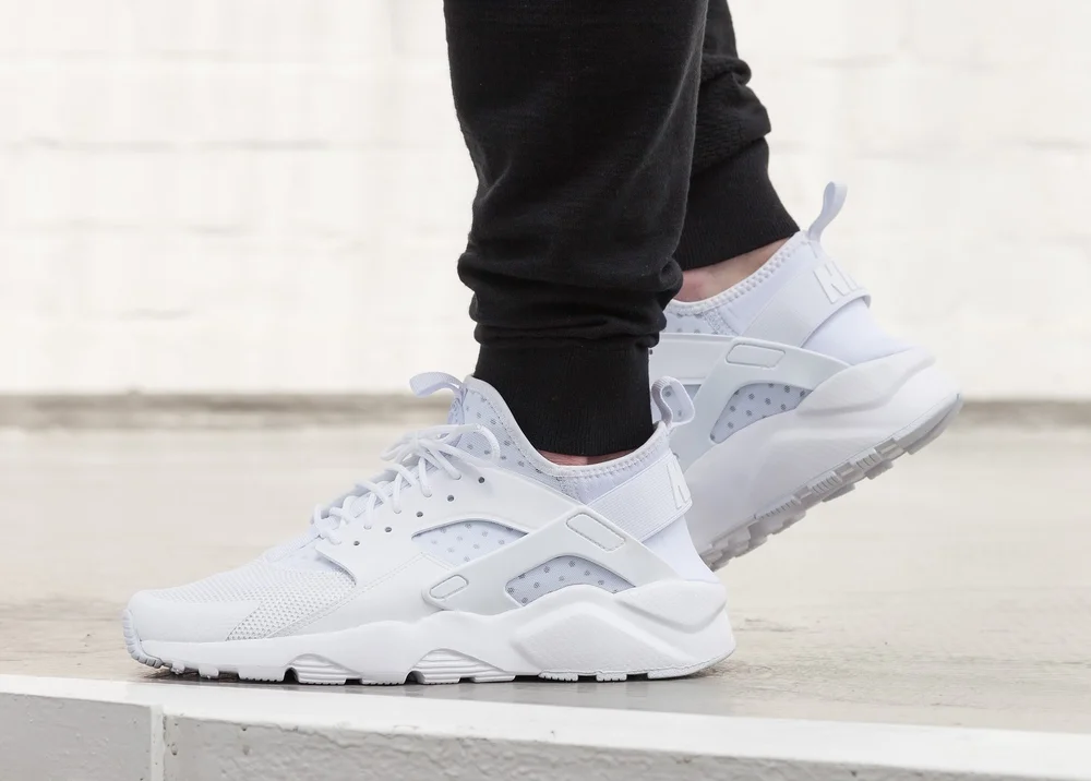 Nike Air Huarache Ultra Triple White Under Retail Sneaker Shouts
