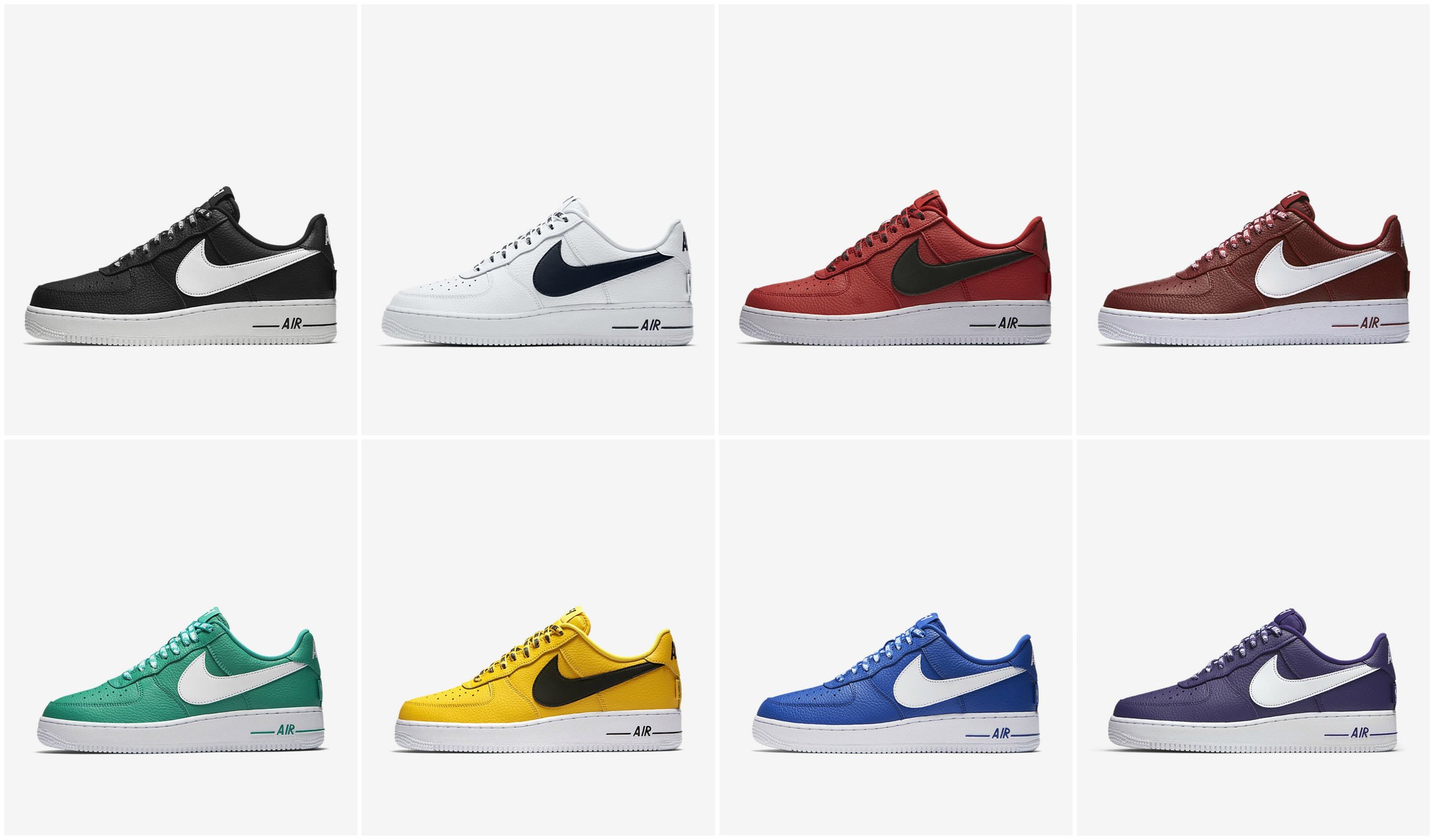 nike air force one collection