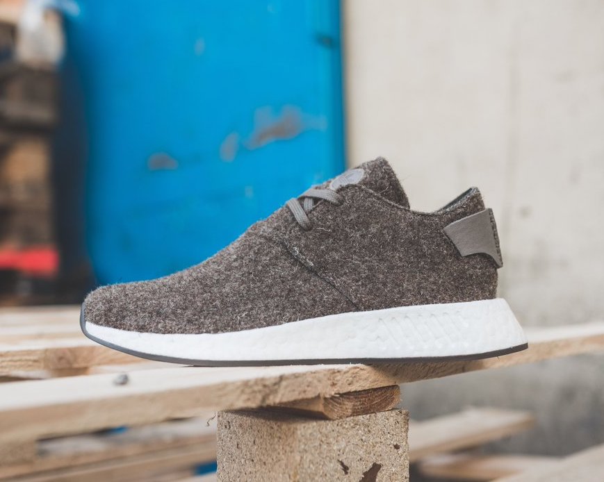 Now Available: Wings + Horns x adidas NMD Felt "Brown" — Sneaker Shouts
