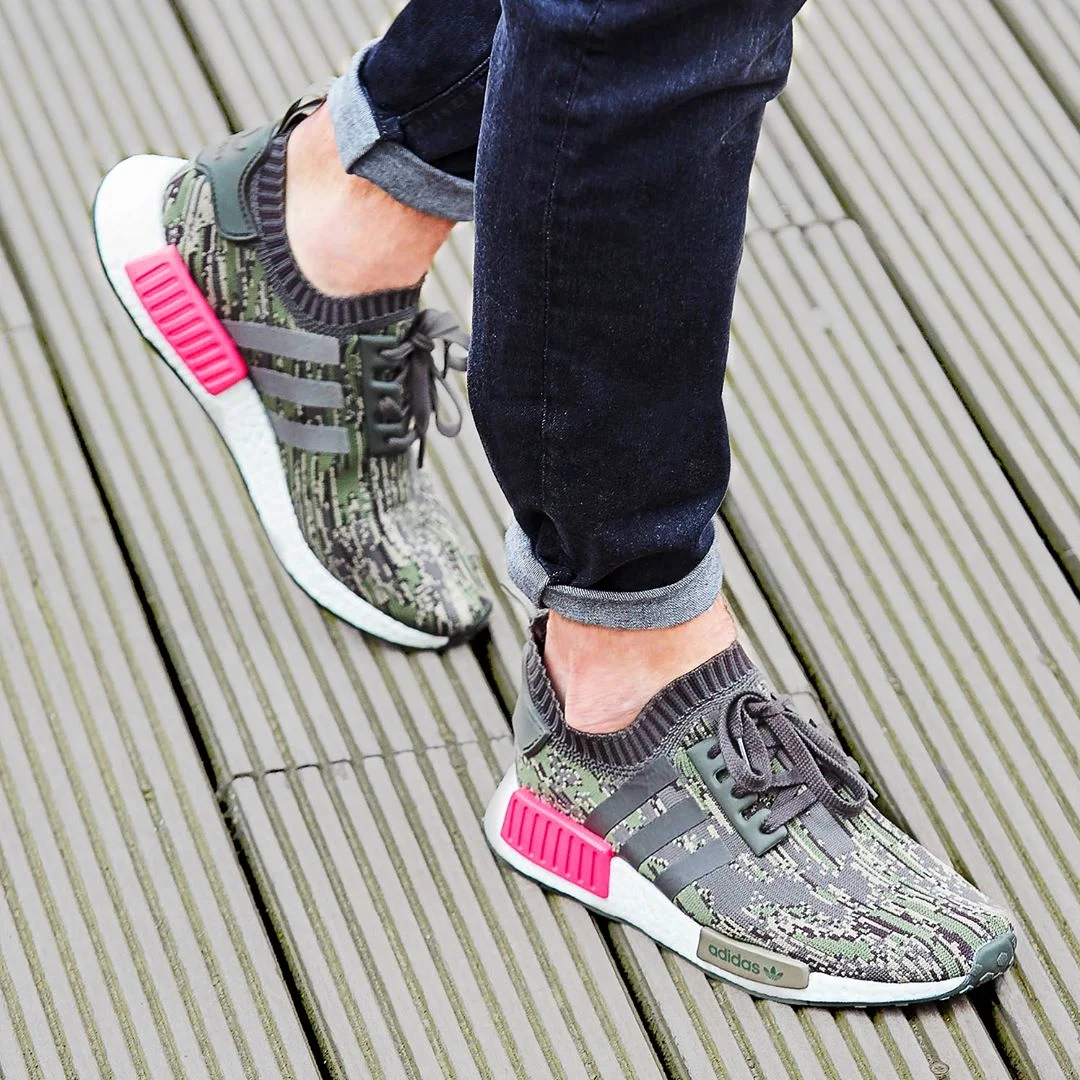 camo and pink nmds