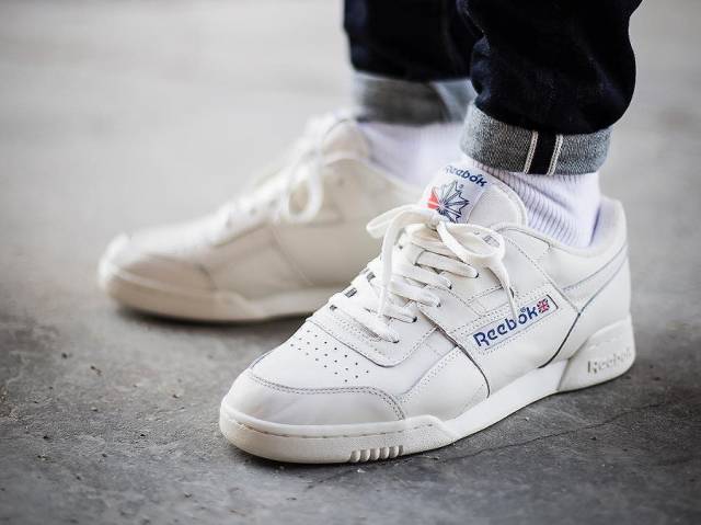 reebok workout white