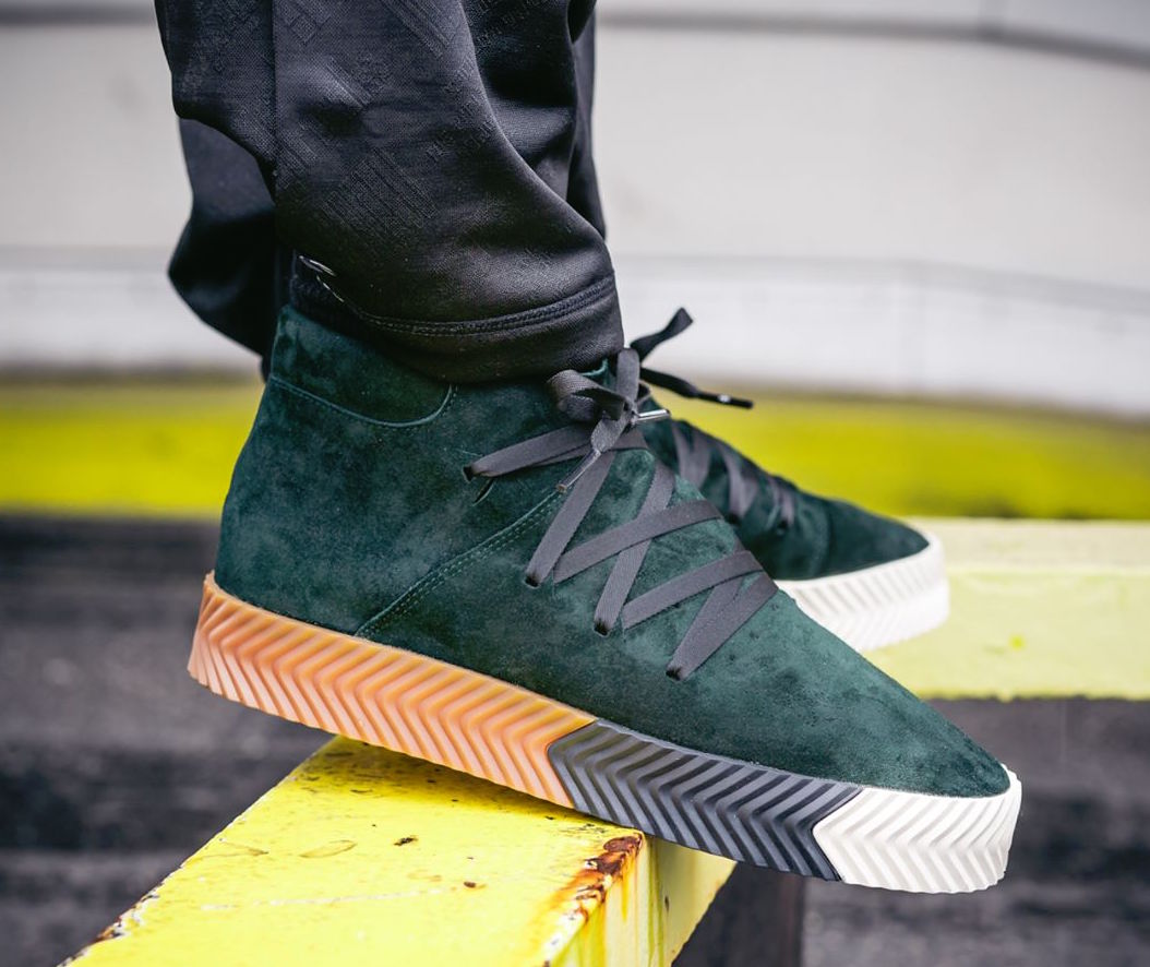 alexander wang adidas green