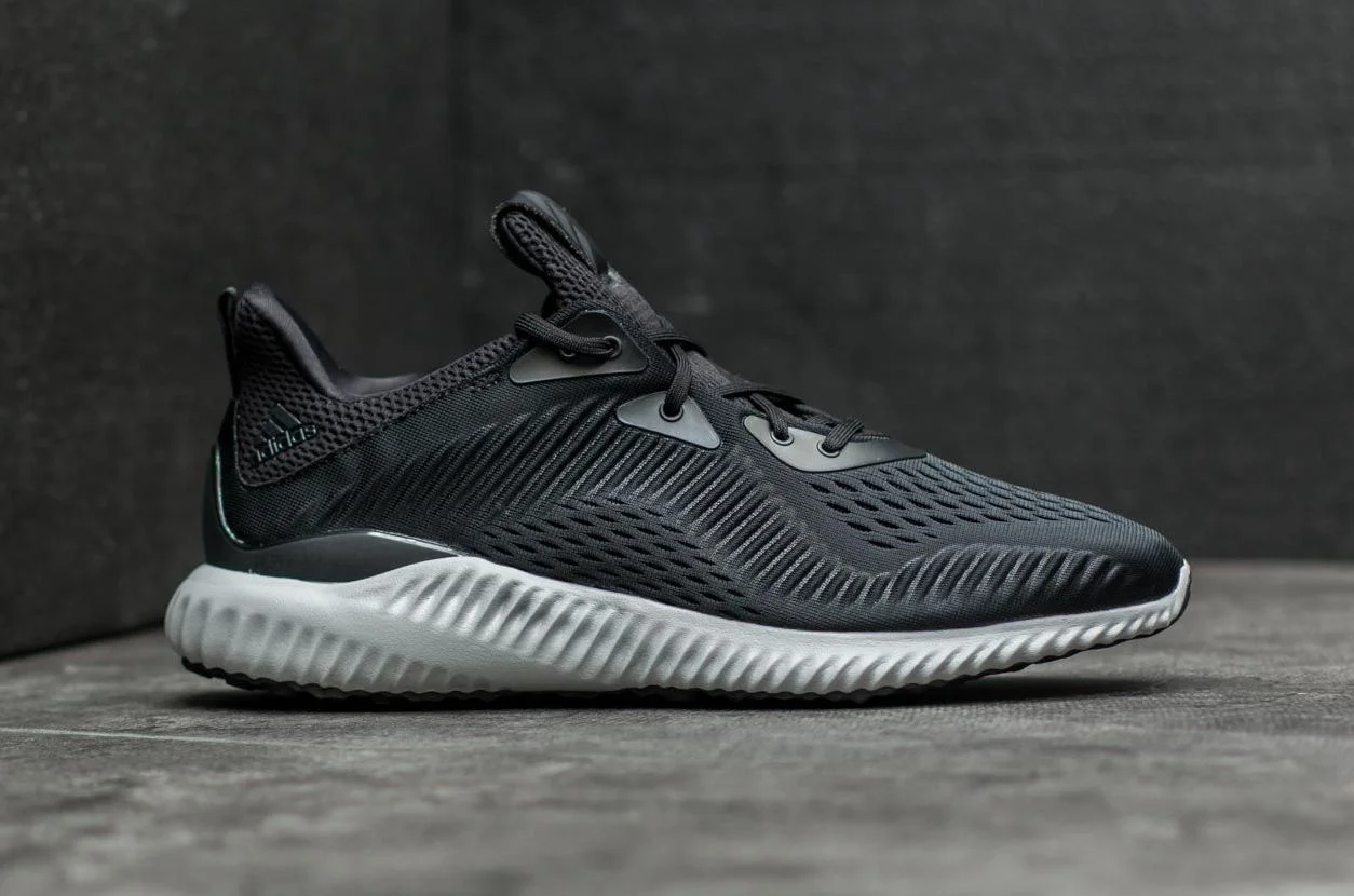 adidas alphabounce black and grey