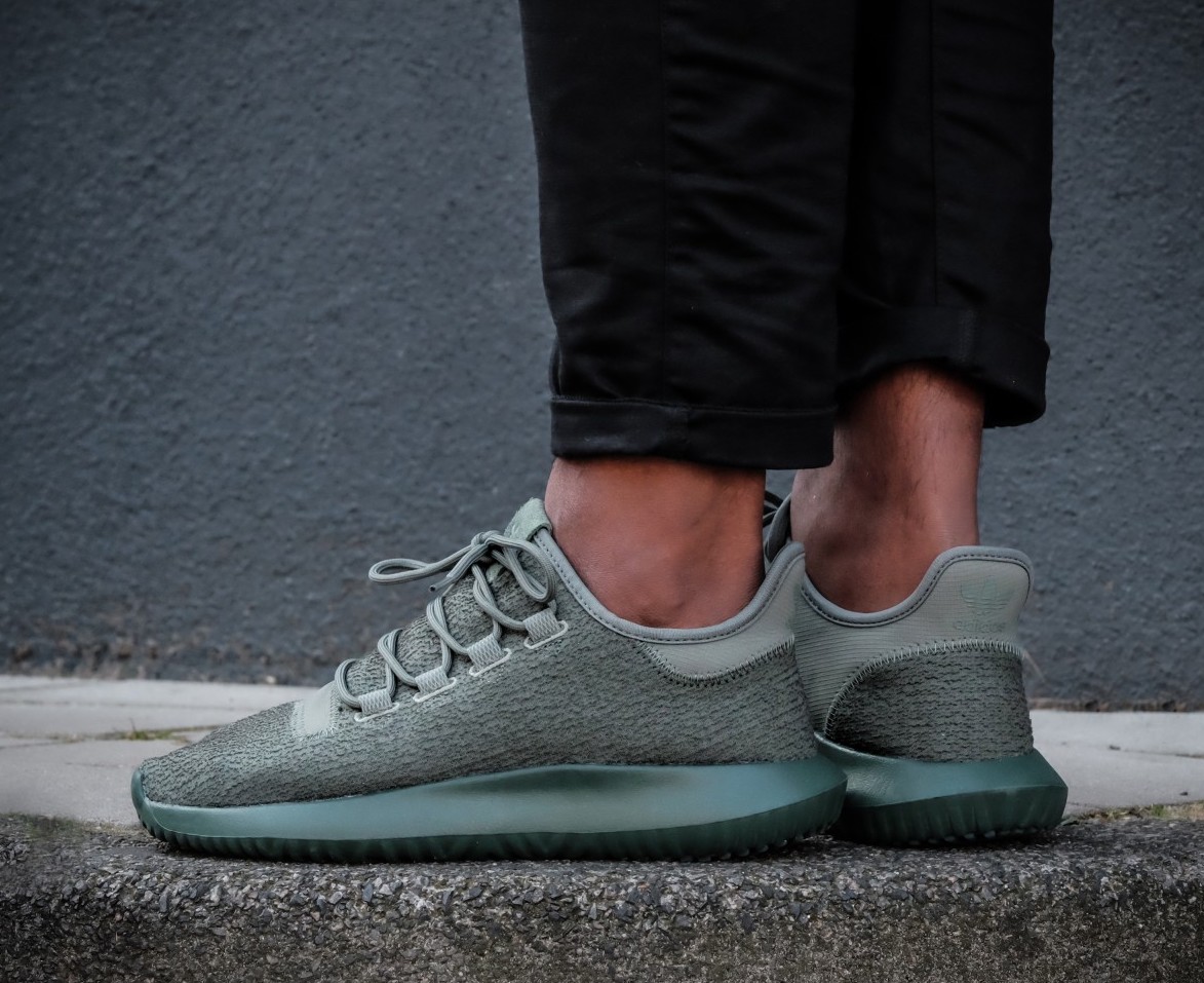 adidas tubular shadow green mens