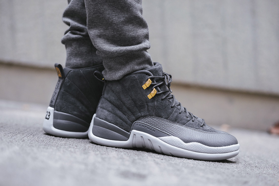 Jordan Retro 12 Wolf Grey Low AFTER Restoration + on feet in 2021 