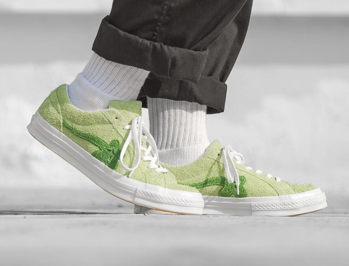 converse one star x golf le fleur suede for sale