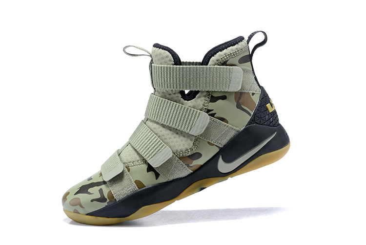 Espíritu rociar Acuoso On Sale: Nike LeBron Soldier XI "Olive Camo" — Sneaker Shouts