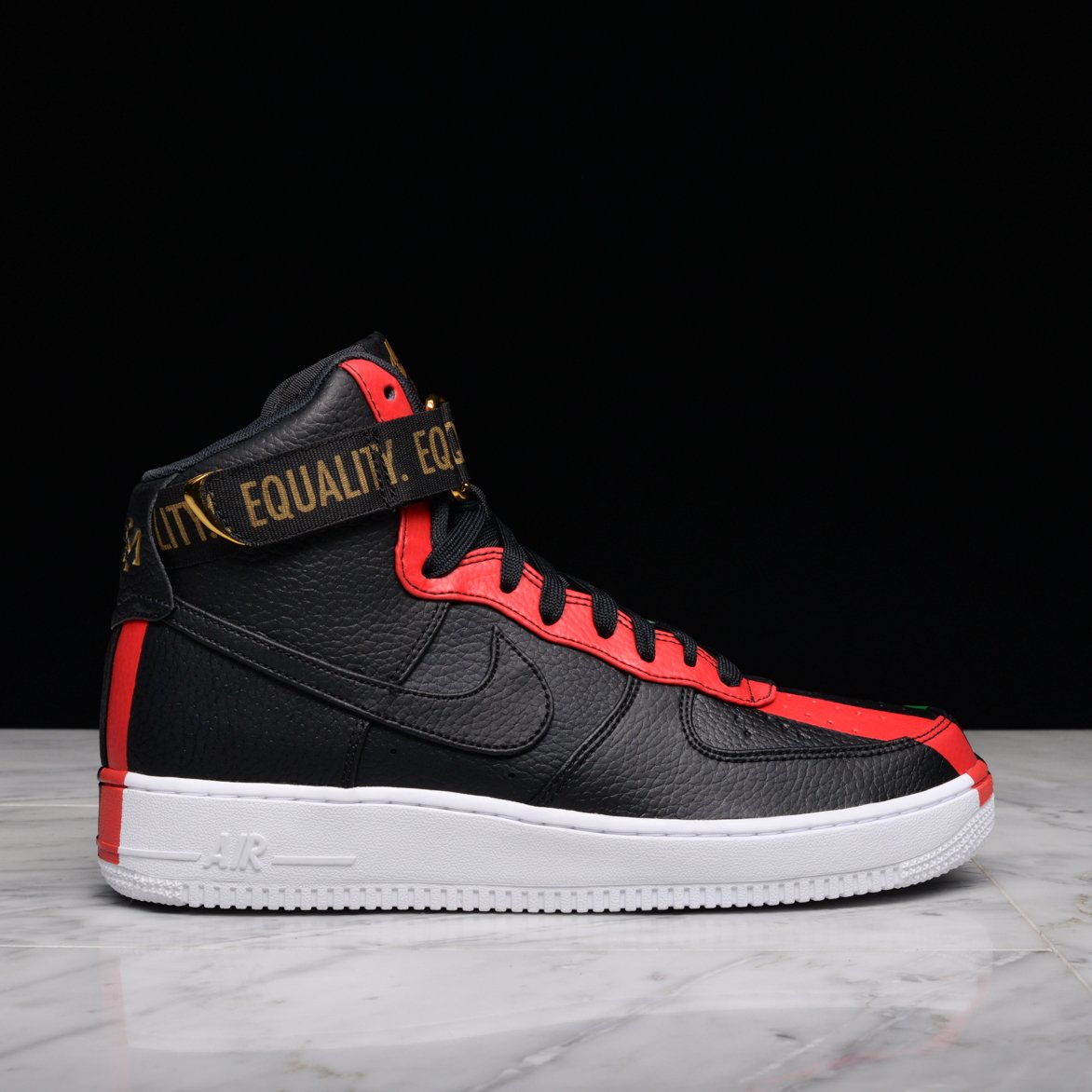 nike air force one high bhm