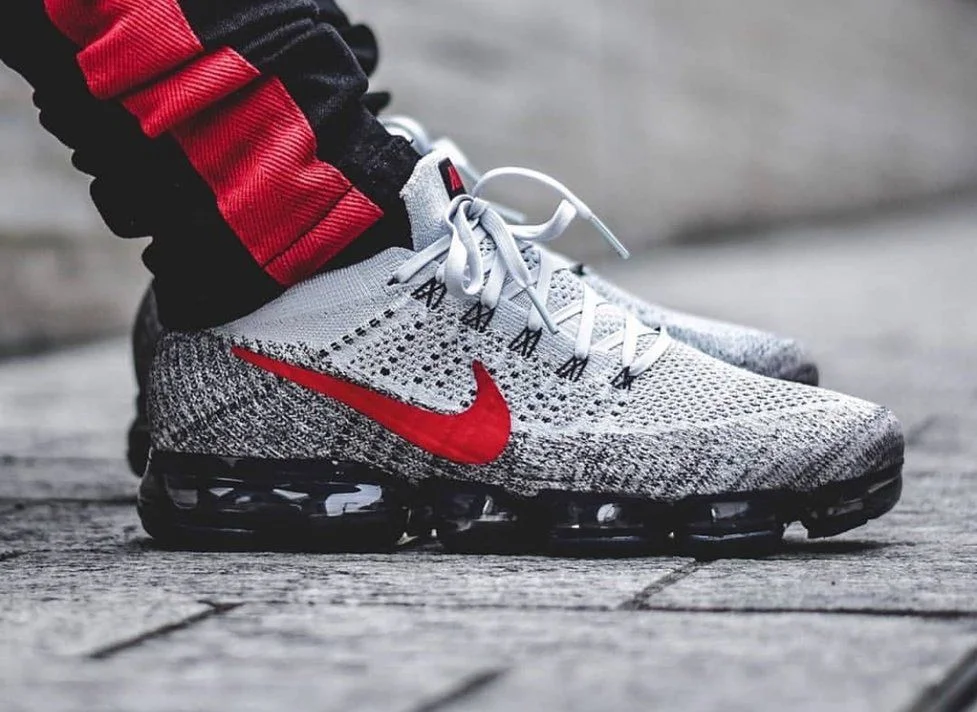 vapormax grey red