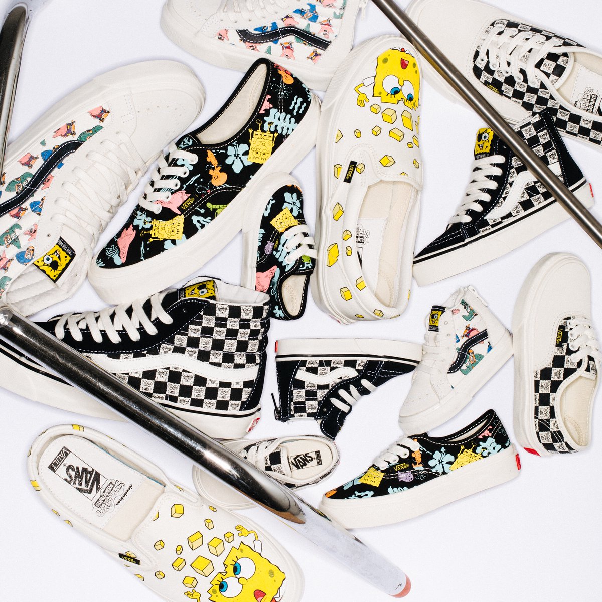 vans vault x spongebob