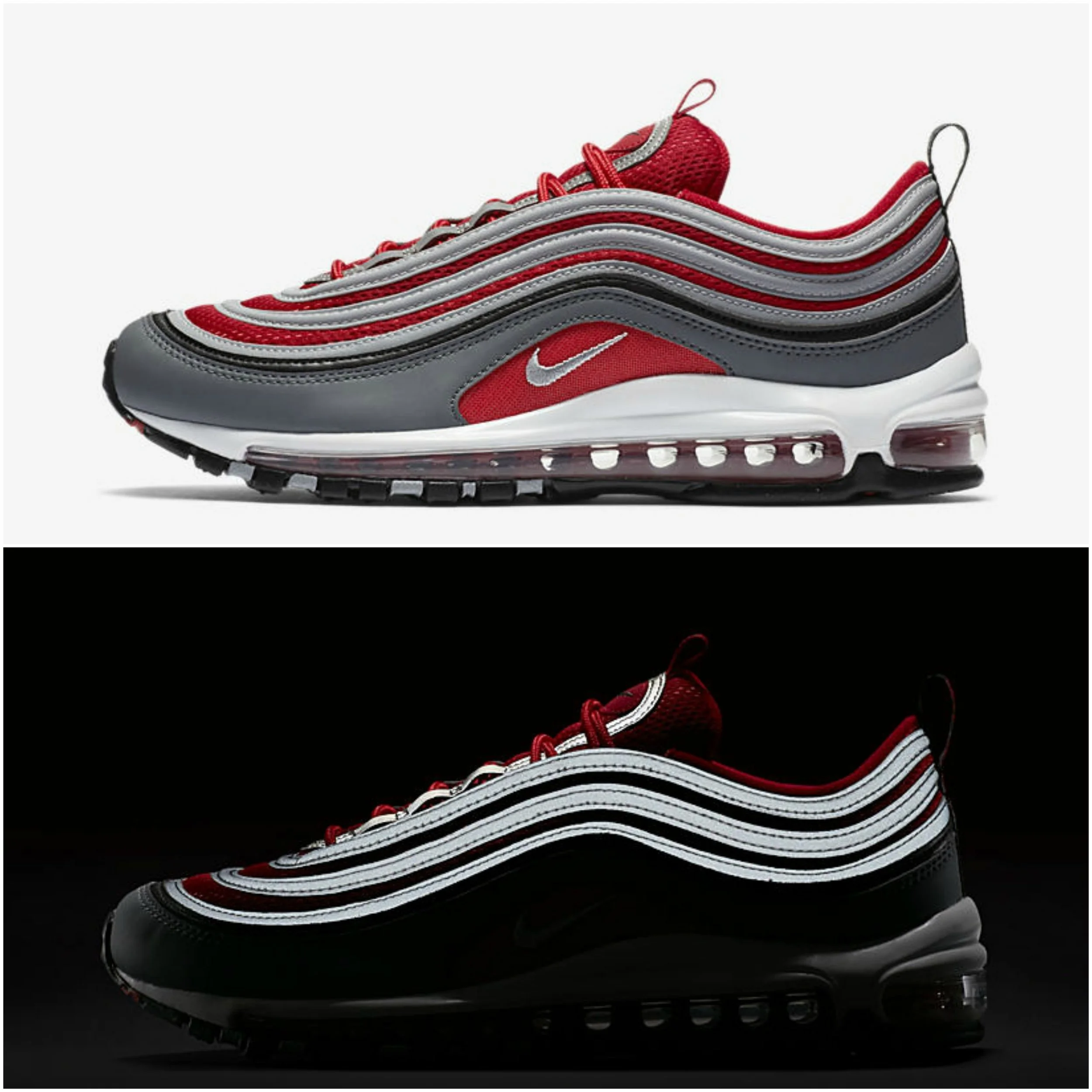 97 grey and red