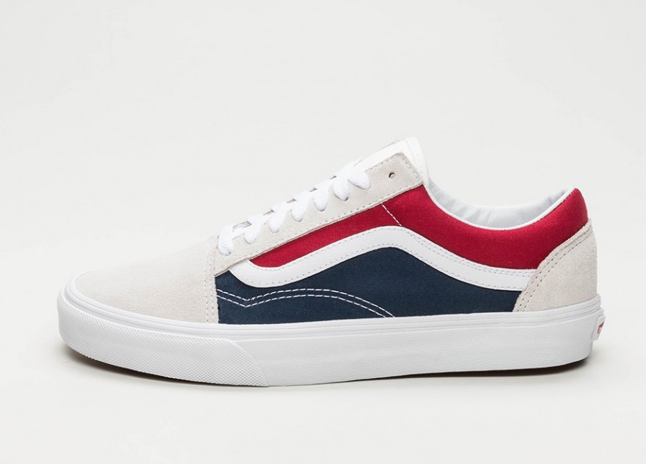 White red dress blue vans hotsell