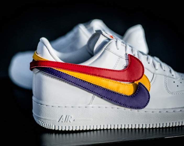 nike air force 1 with velcro swooshes