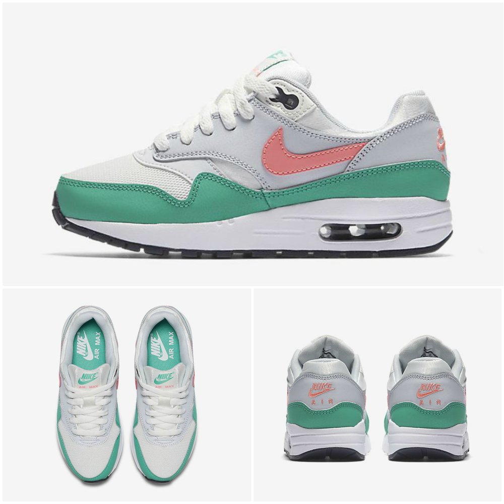 metálico techo hipocresía Now Available: GS Nike Air Max 1 "Watermelon" — Sneaker Shouts