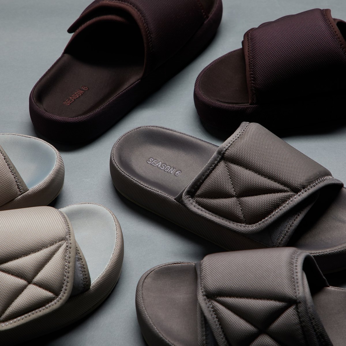 yeezy season 6 slippers