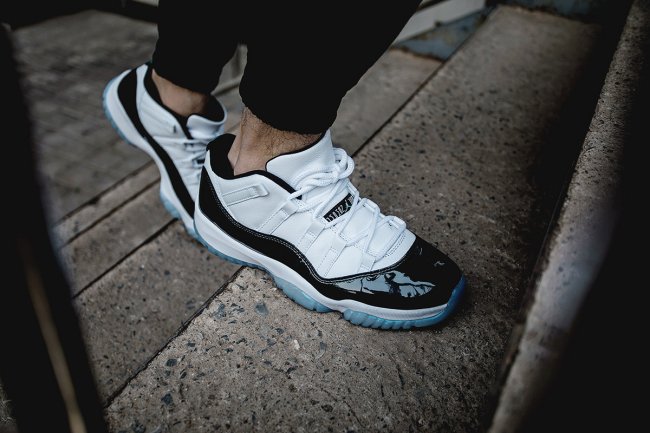Jordan 11 retro low iridescent hot sale
