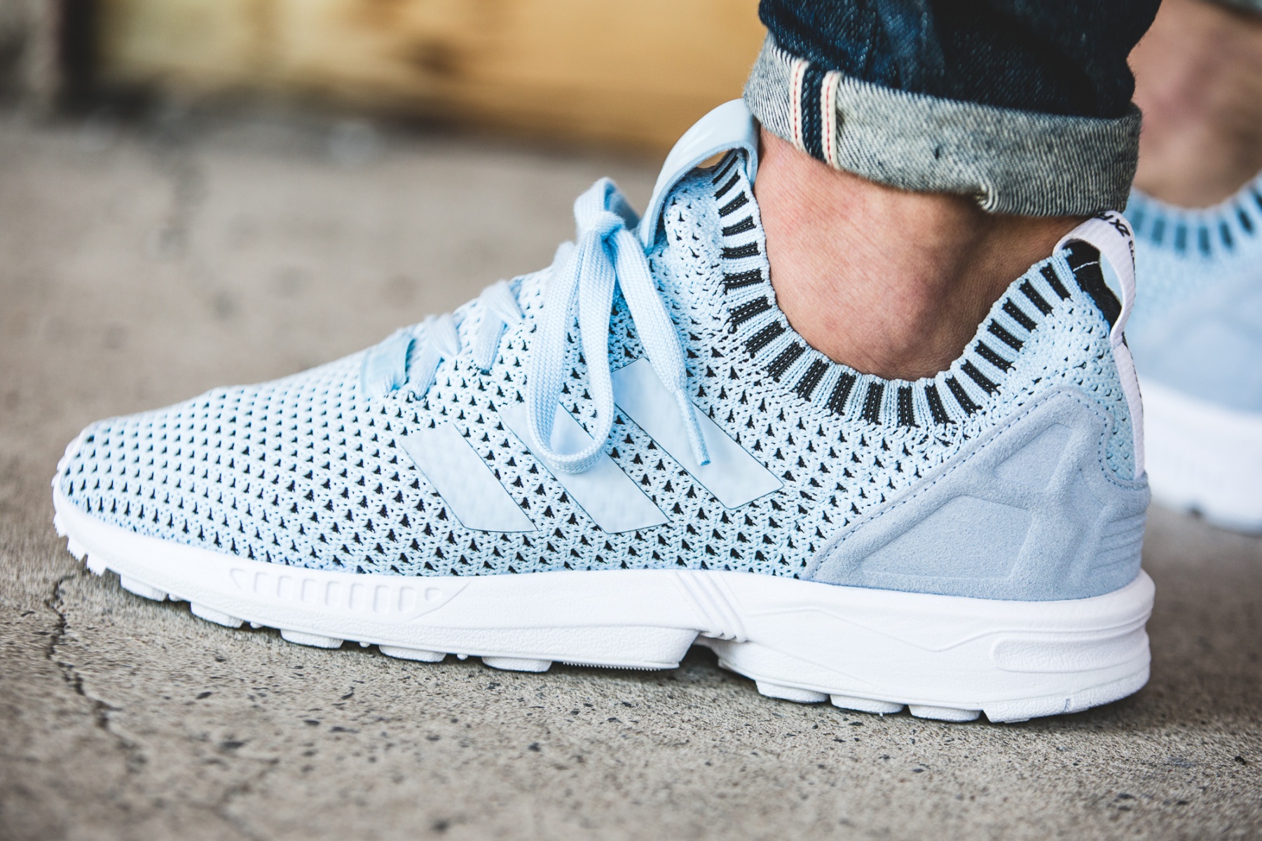 On Sale: adidas Flux PK Blue" — Sneaker Shouts