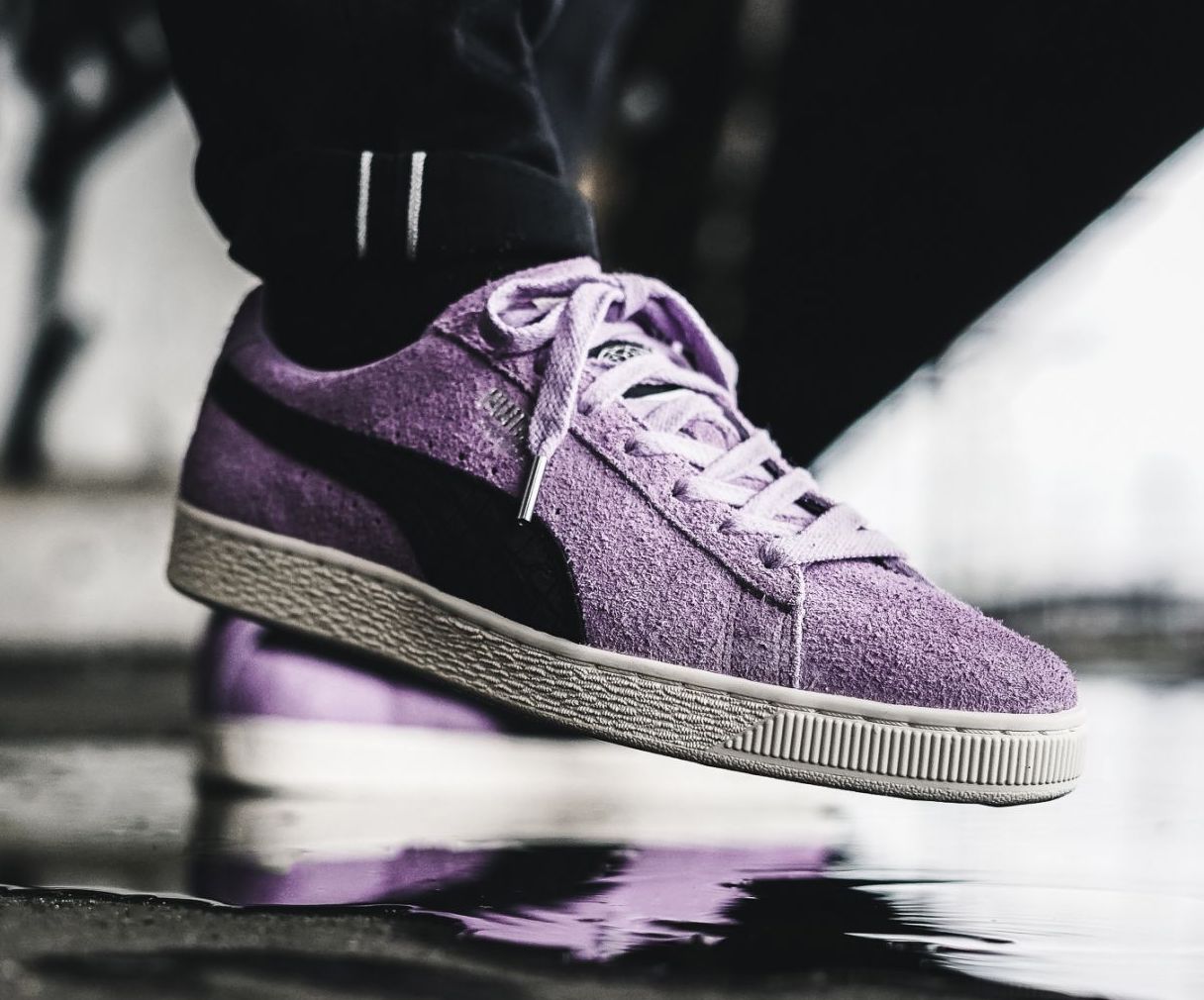 puma suede mauve