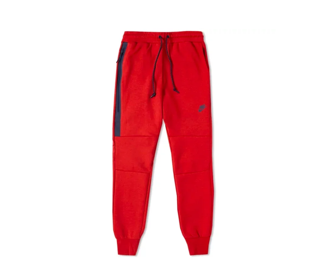 nike red fleece joggers