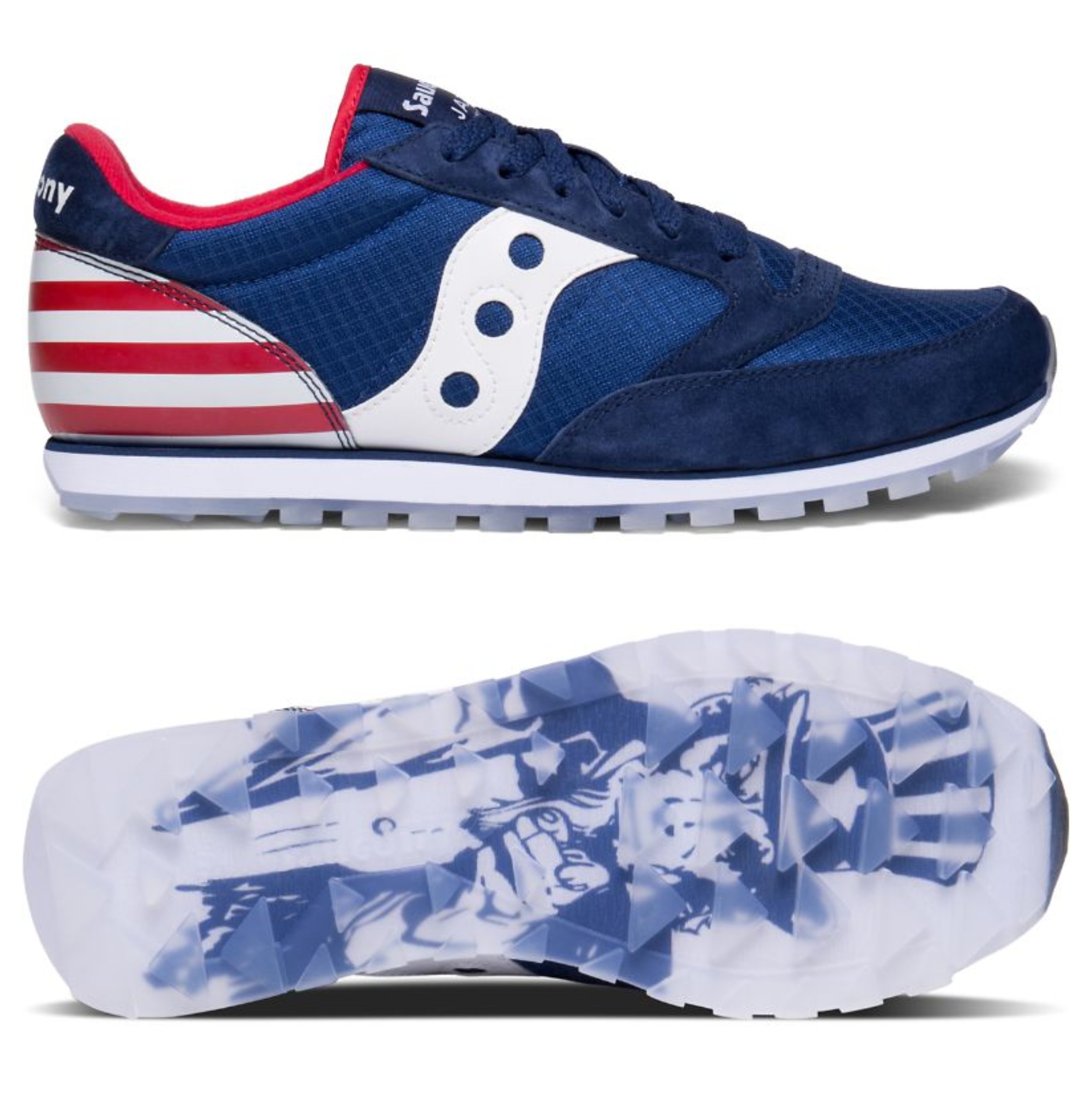 saucony stars and stripes low pro