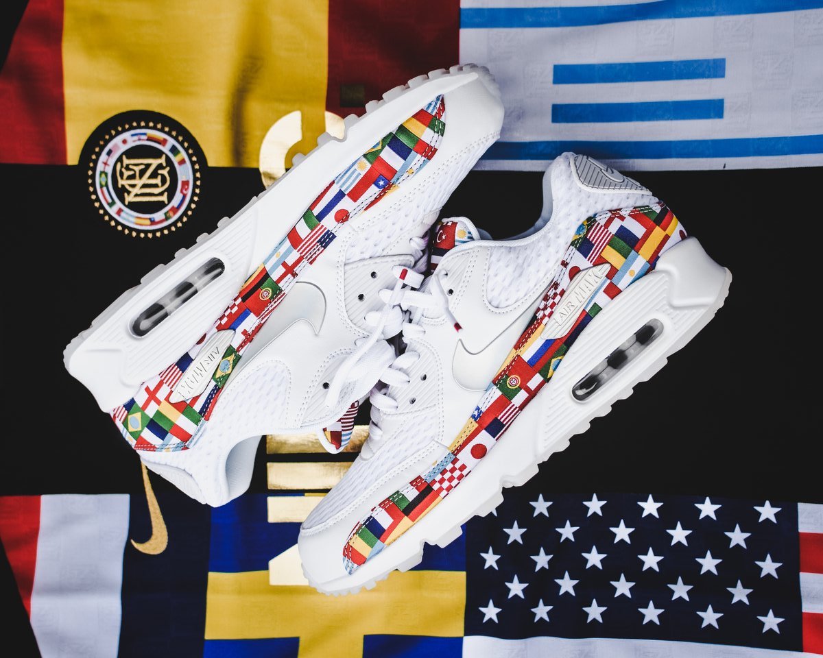 Restock: Nike Max 90 "International Flags" — Sneaker