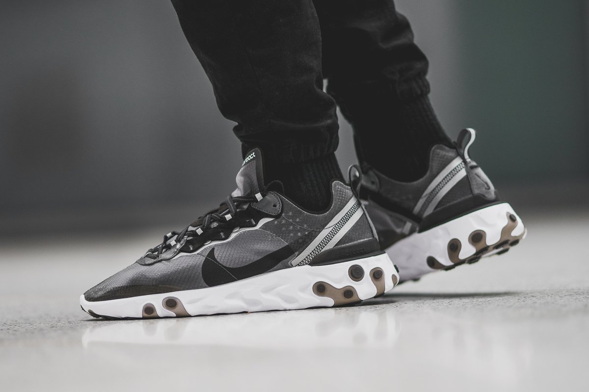 Now Available: React Element 87 "Anthracite" — Sneaker Shouts