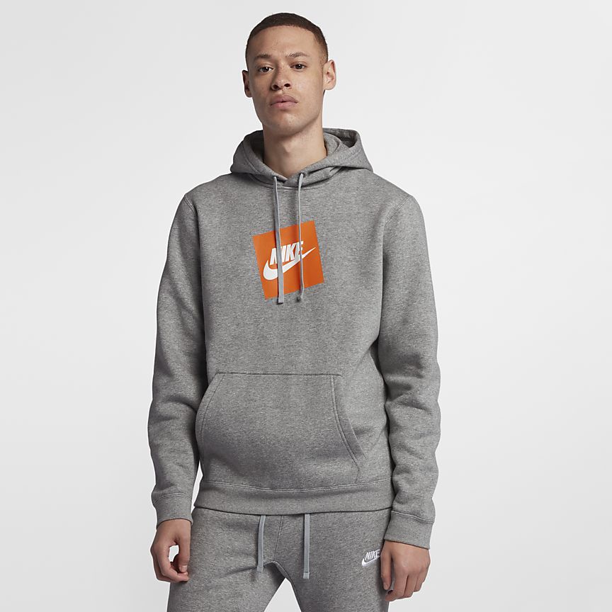 nike box logo hoodie