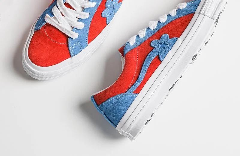 converse golf le fleur blue red