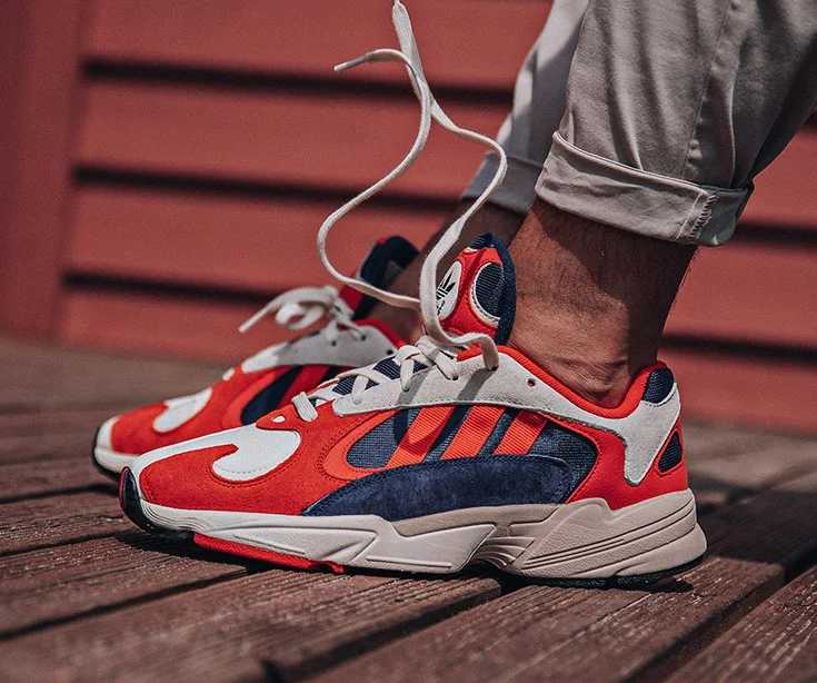 adidas yung 1 mens red