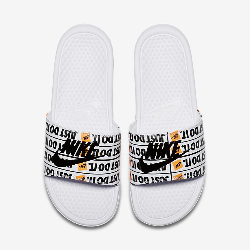 nike slides just do it