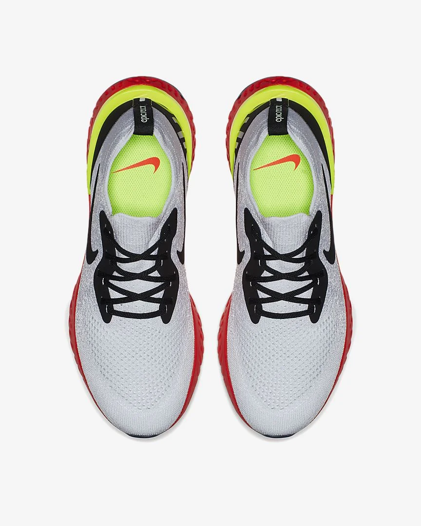 nike epic react flyknit bright crimson