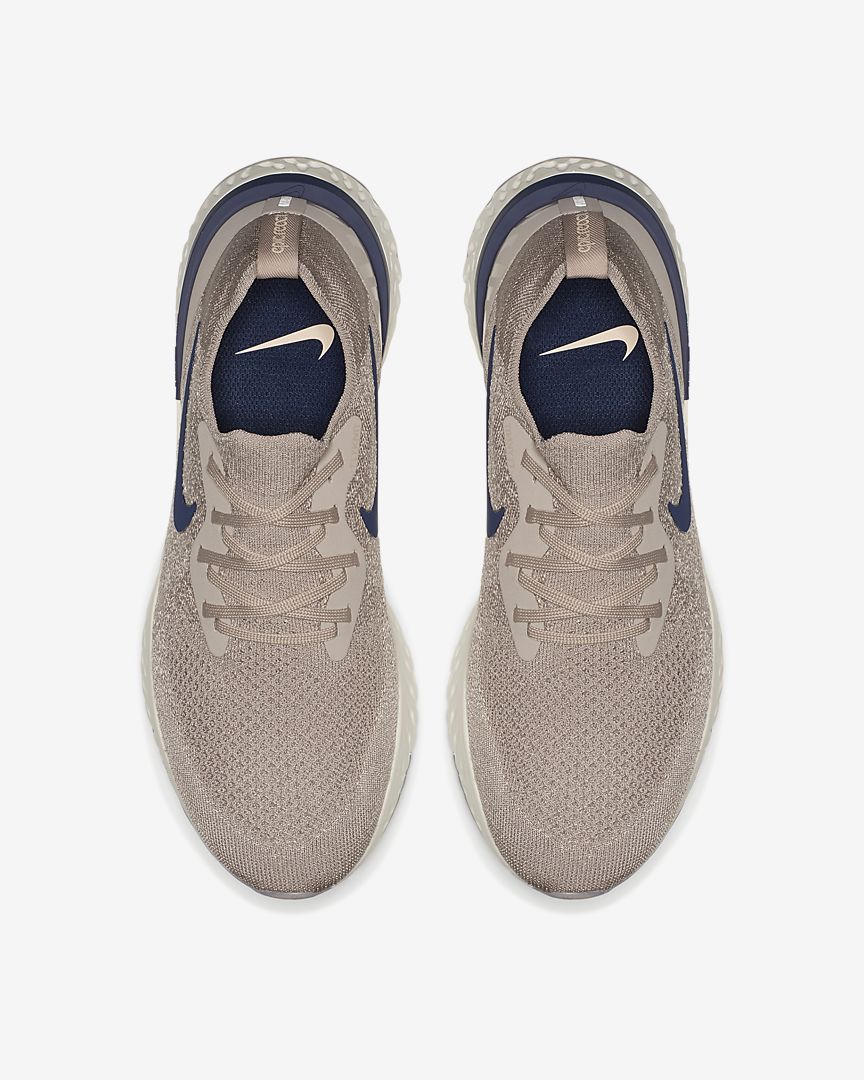 nike epic react flyknit taupe