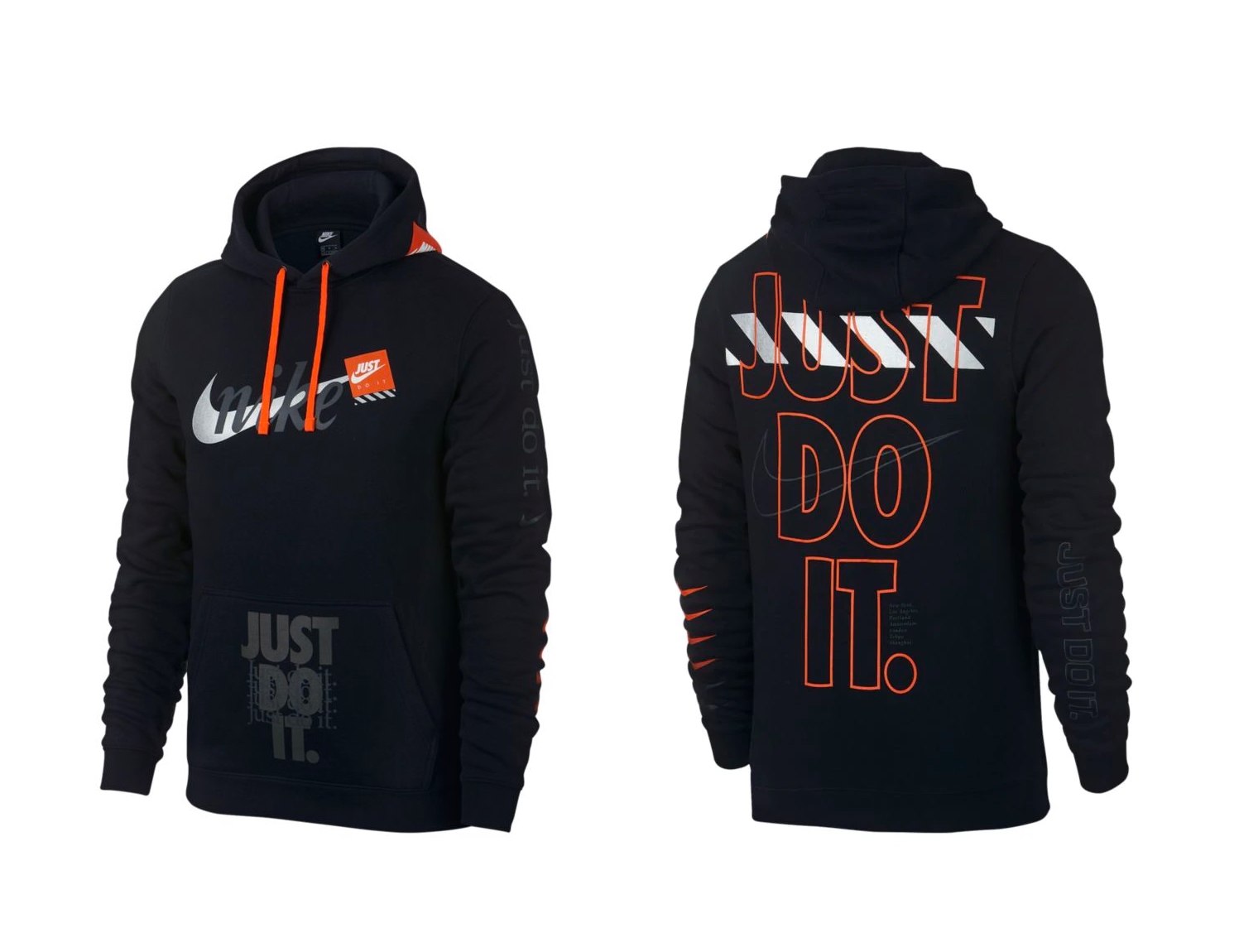 Available: Nike Sportswear "Just Do It" Hoodie in Black — Sneaker