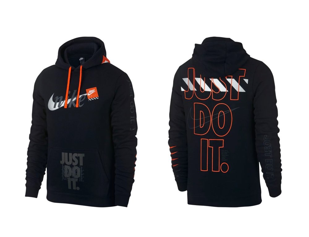 Now Available: Nike Sportswear "Just Do It" Hoodie in Black — Sneaker Shouts