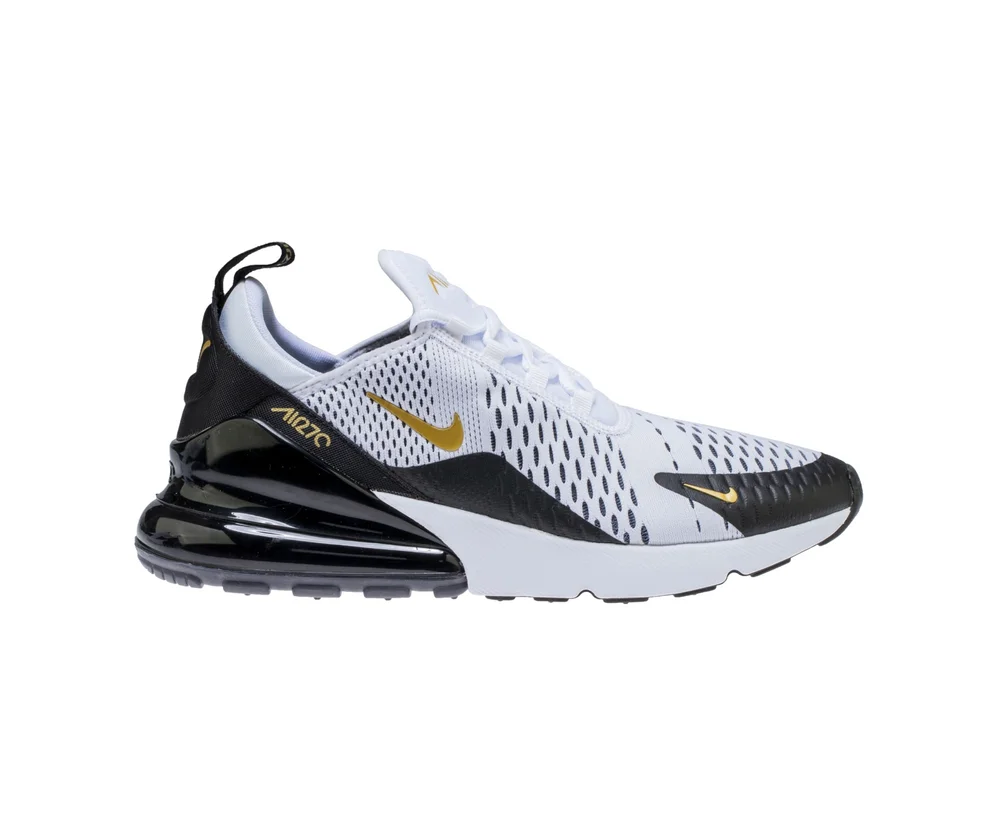 nike air max 270 white gold