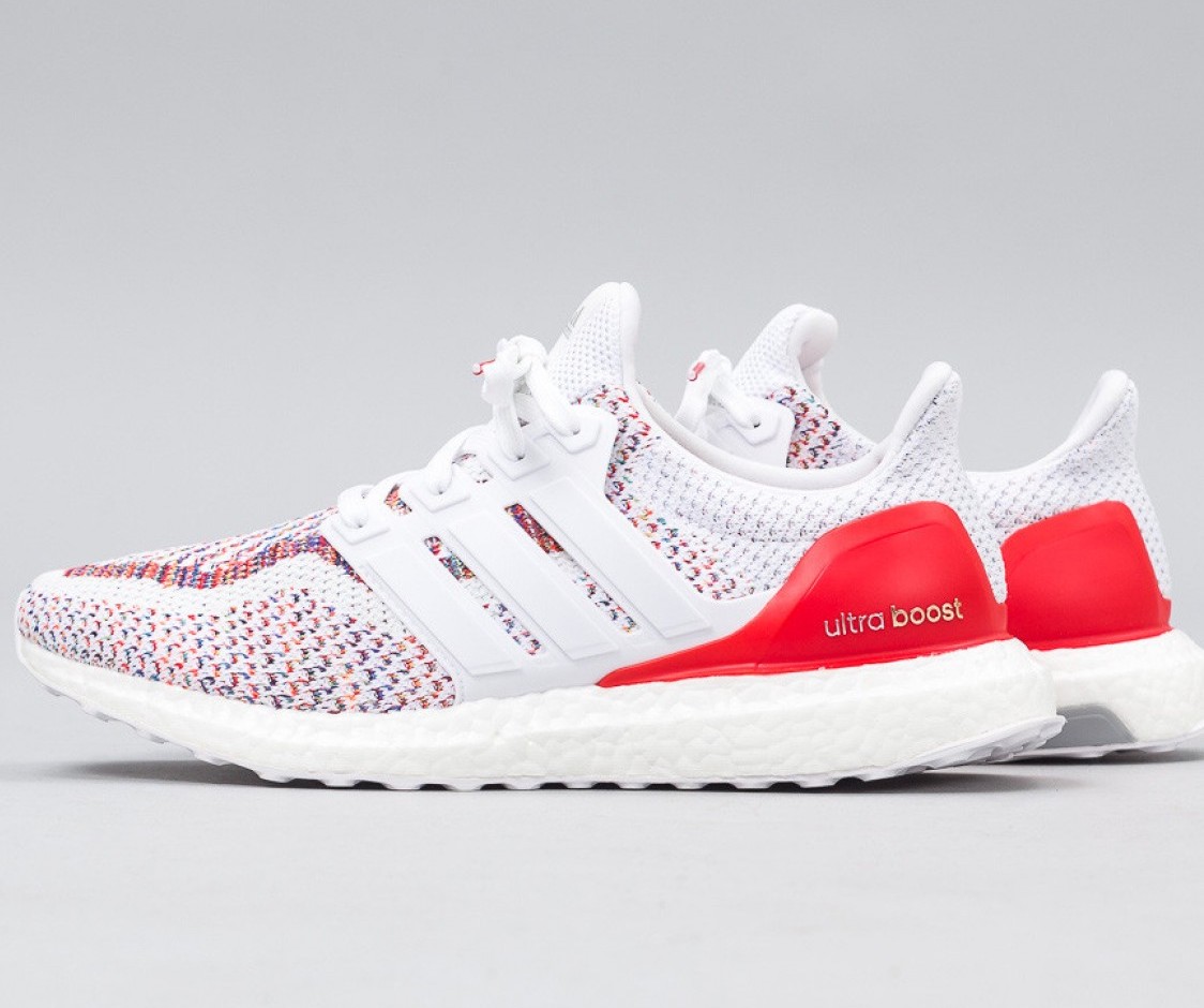 ultra boost multicolor red