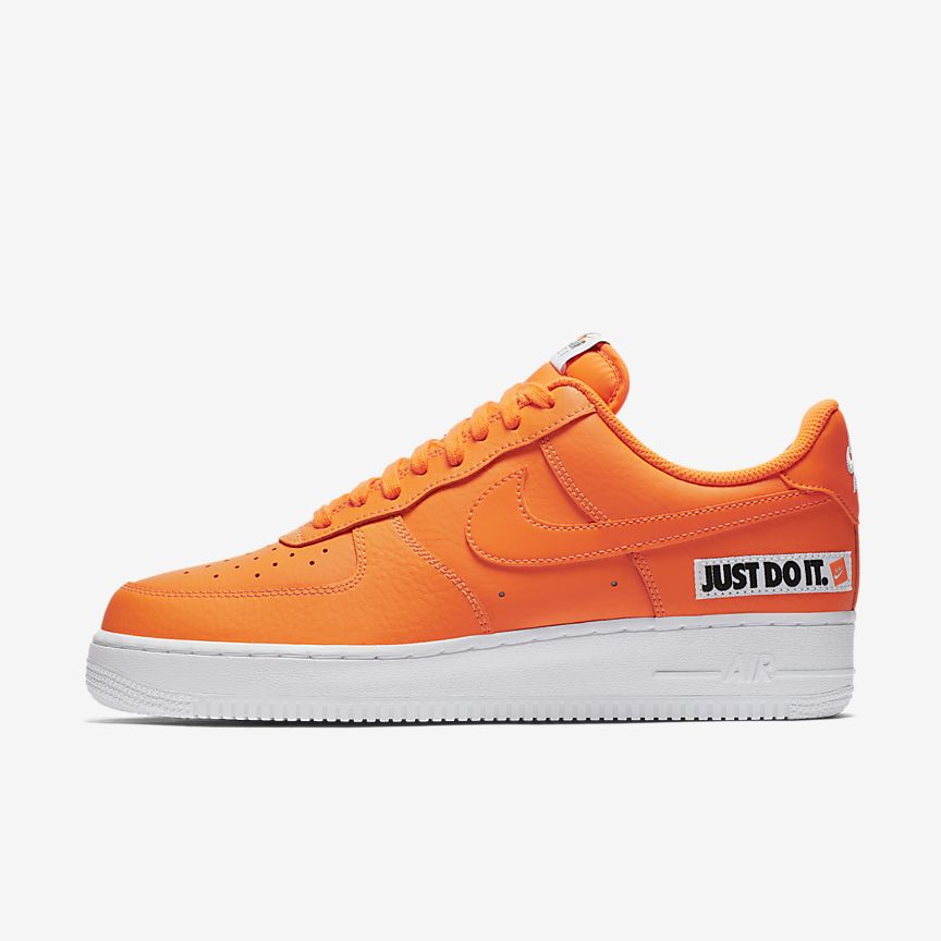 nike air force 1 low just do it orange