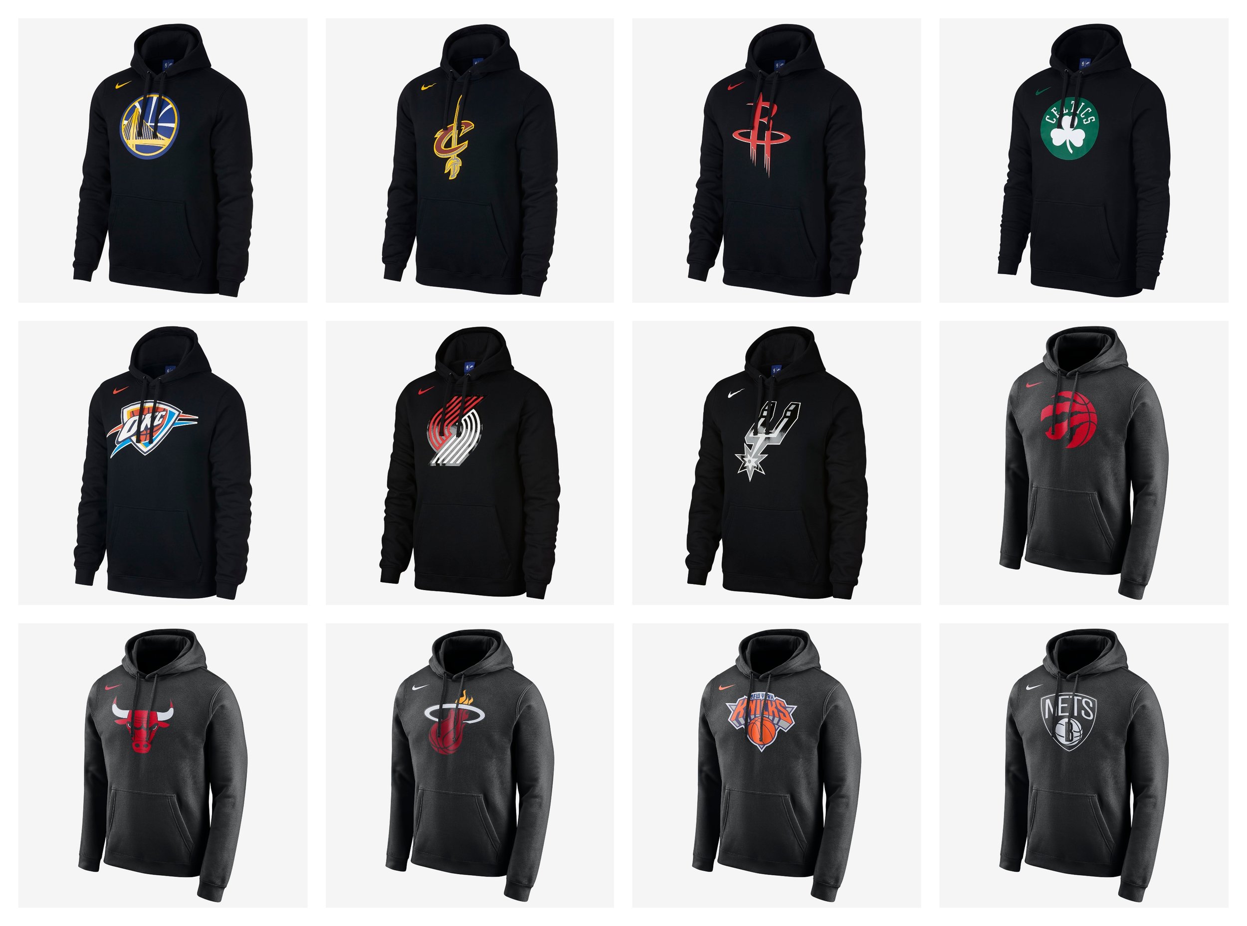 nba logo hoodie nike