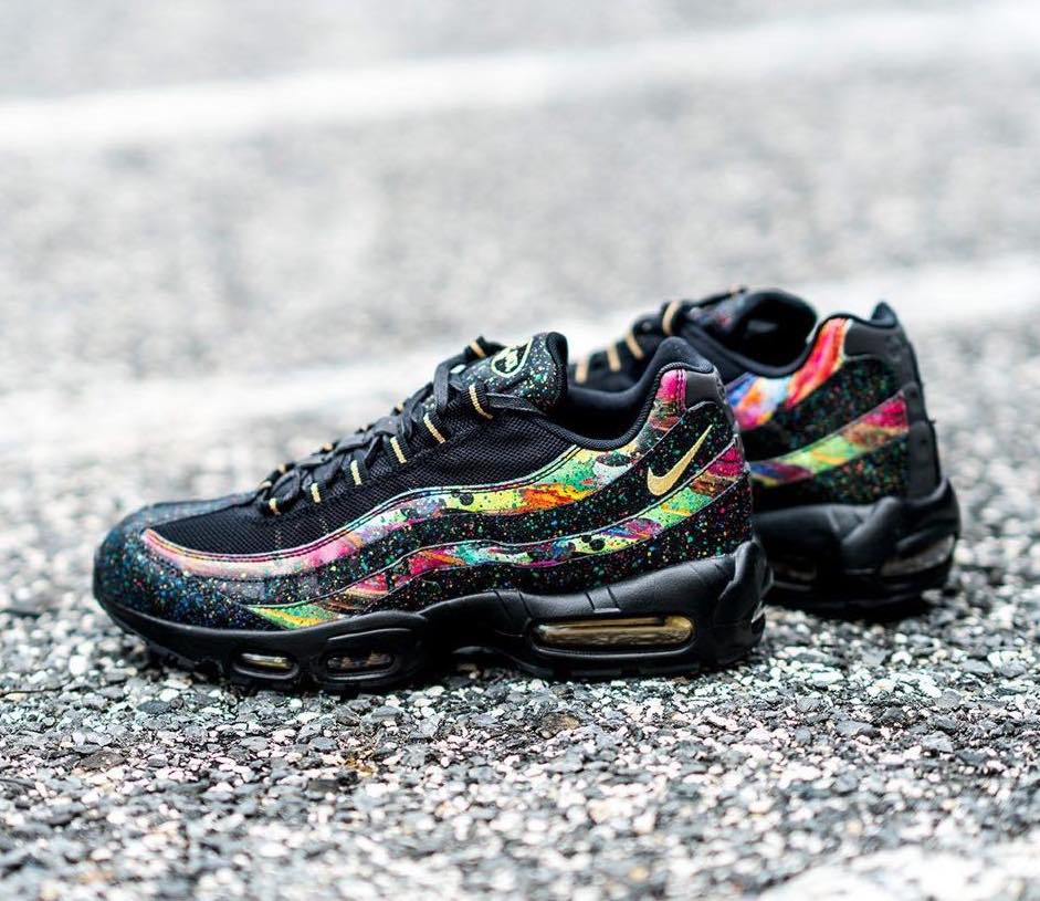 On Nike Air Max "Splatter Galaxy" — Sneaker Shouts