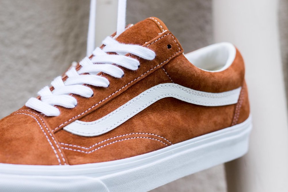 Now Available: Old Skool Pigsuede "Leather Brown" — Sneaker Shouts