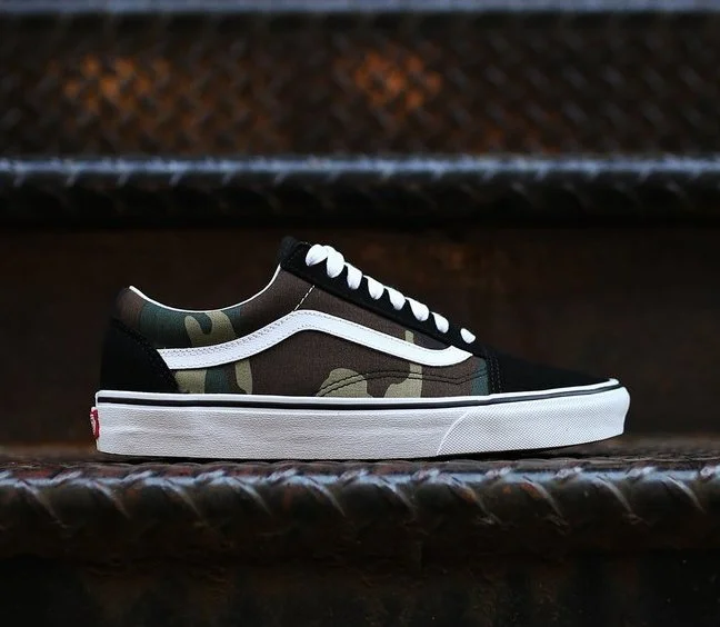 vans old skool camuflaje