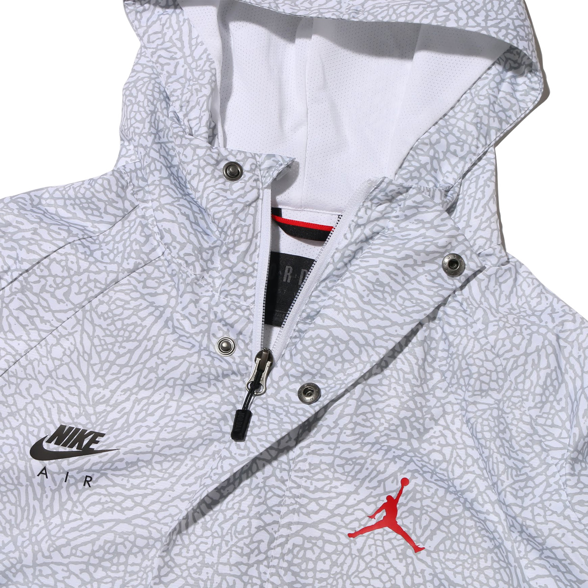 nike air jordan sportswear wings 1988 anorak white