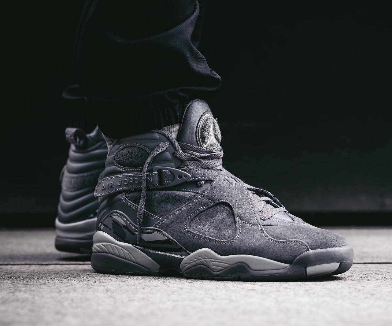 air jordan retro 8 grey