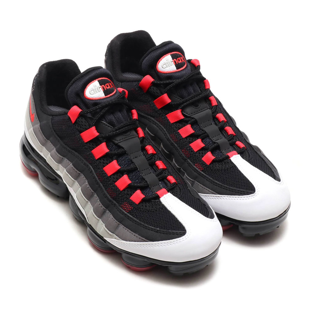 building camera Slump Now Available: Nike Air VaporMax 95 "Hot Red" — Sneaker Shouts