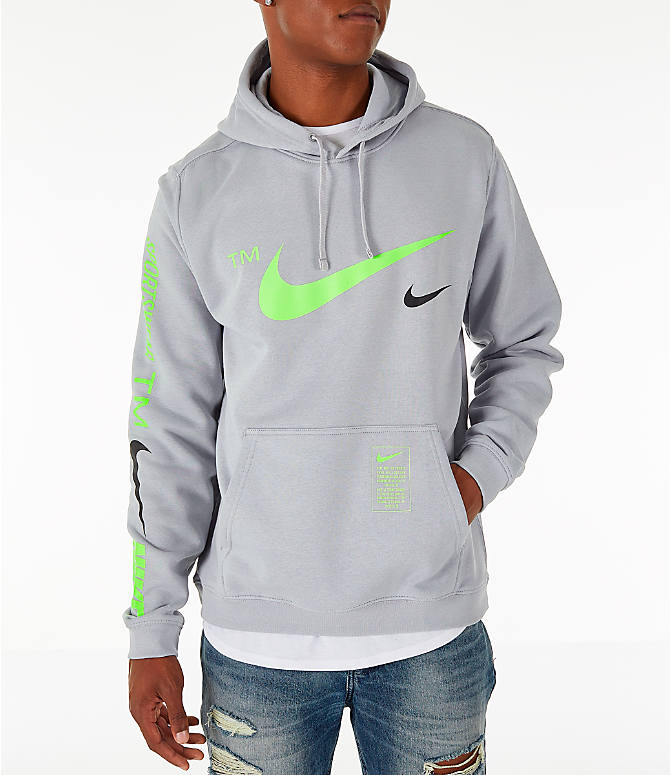 nike micro branding hoodie Shop Nike 